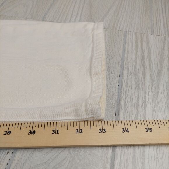 Bonobos Travel Jeans Mens 32x33* Off White Slim Straight Fit Stretch Preppy - Picture 6 of 6